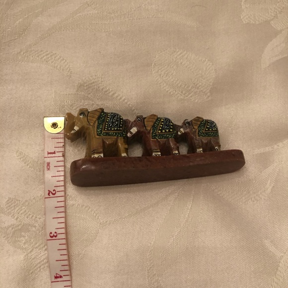 Marble Indian elephants decor - Picture 4 of 11